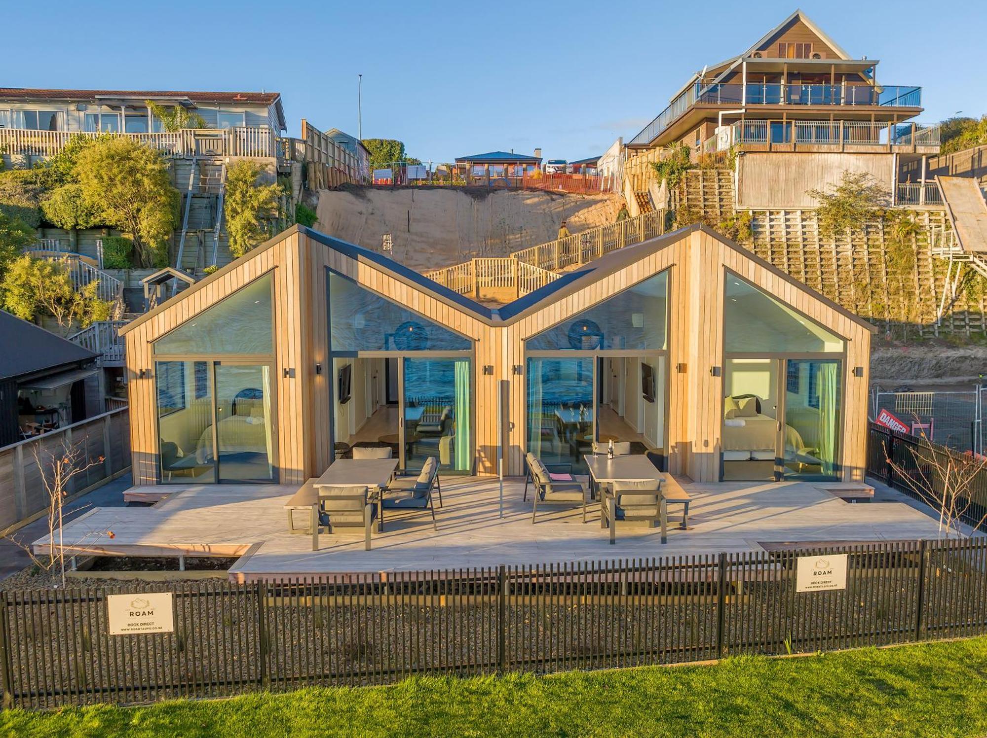 Absolute Lakefront House Таупо Экстерьер фото